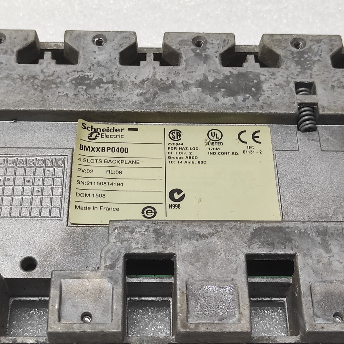 SE BMXXBP0400 4-SLOTS BACKPLANE