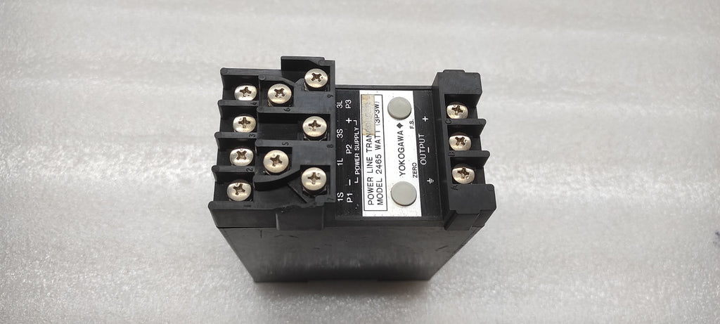 YOKOGAWA 2465 WATT 3P3W POWER LINE TRANSDUCER 69TX2150 24V DC PT 460:115V