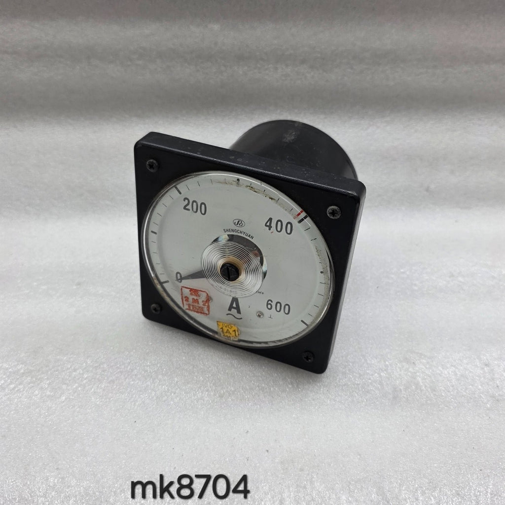 SHENG CHYUAN LS-110 AMMETER CT 600/5A 0-600A