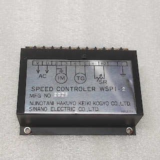NUNOTANI HAKUYO KEIKI KOGYO WSPI-2 SPEED CONTROLER 2306 SINANO ELECTRIC