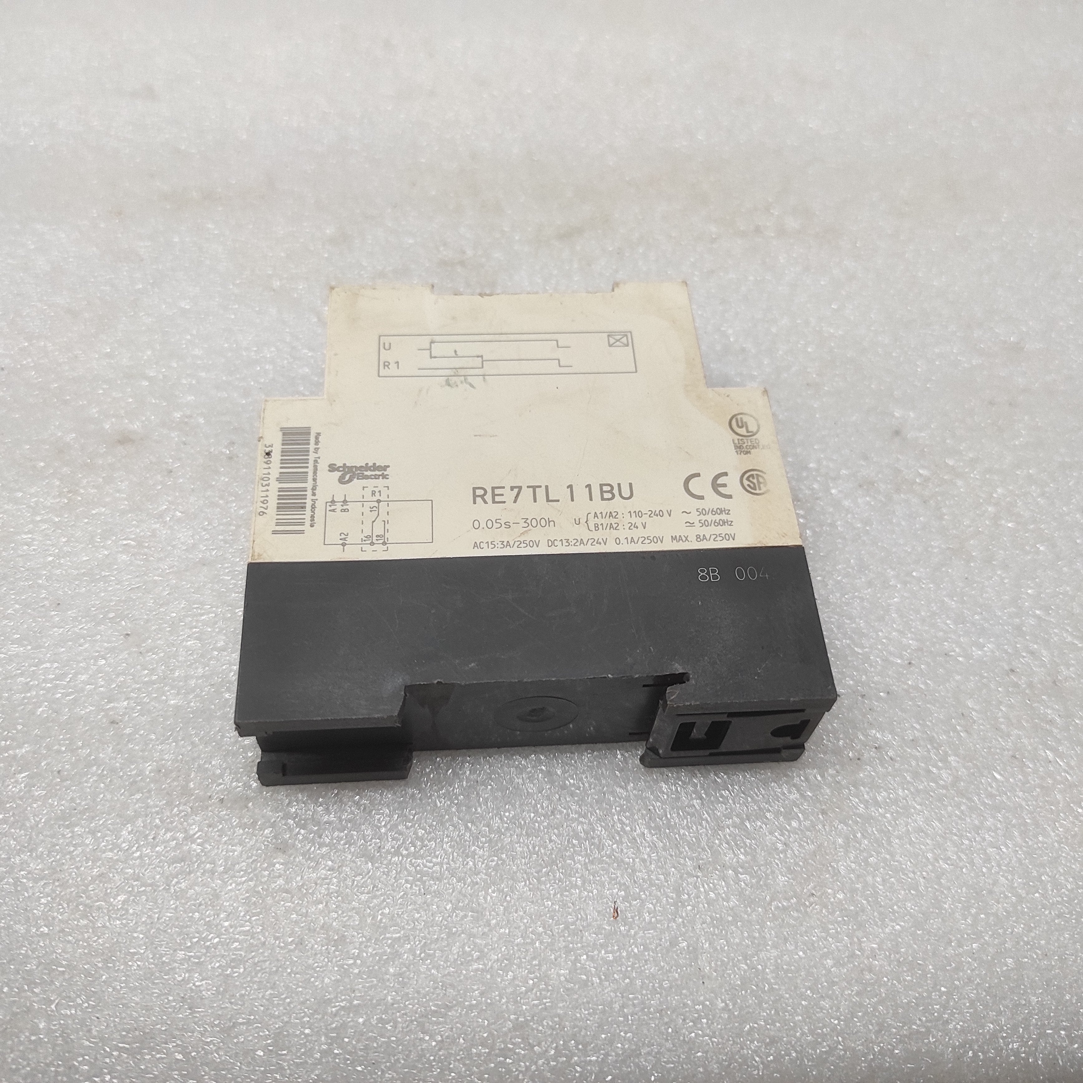 LOT OF 2 X RE7TL11BU ON DELAY TIMING RELAY 0.05S-300H LOT OF 2 UNIT