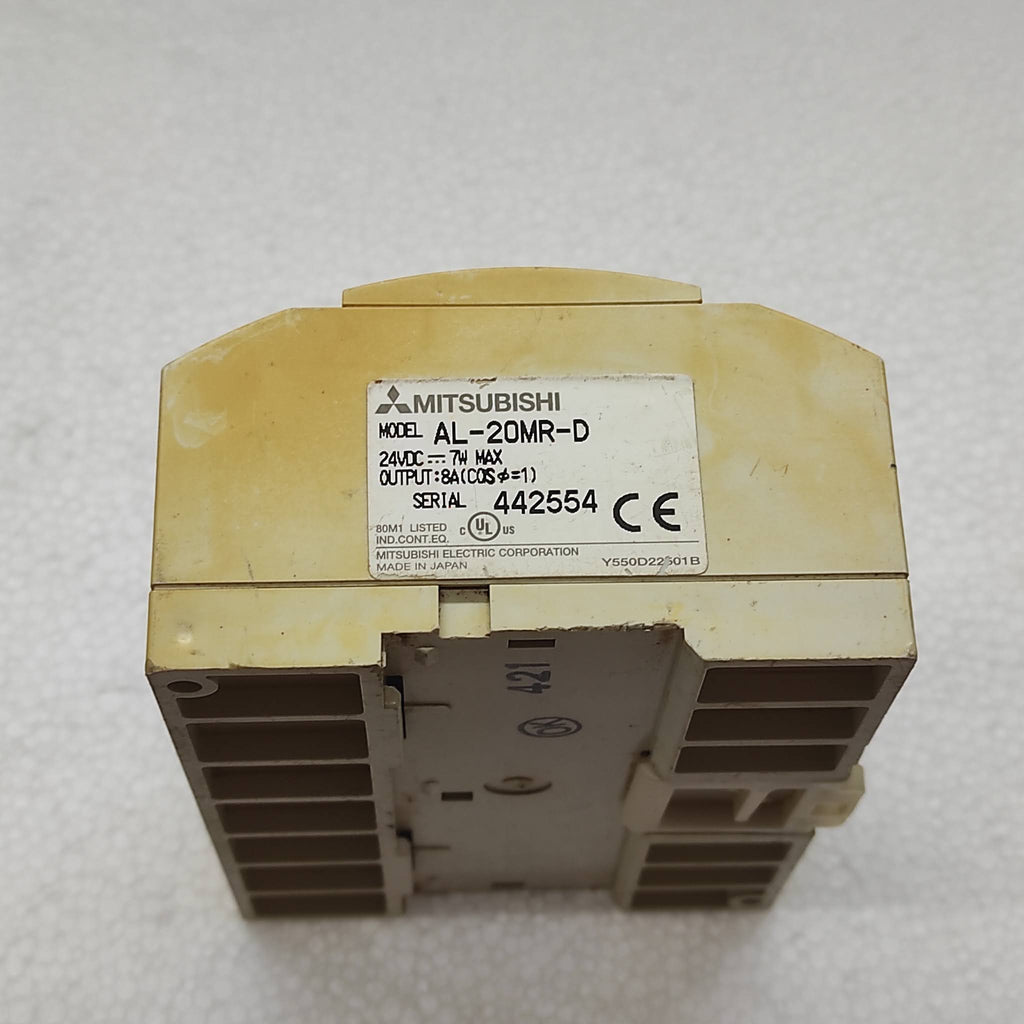 MITSUBISHI AL-20MR-D ALPHA LOGIC MODULE 24VDC