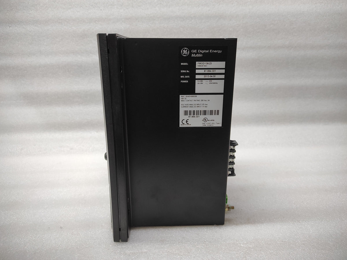 GE MULTILIN 650 FMOD136-23 FEEDER PROTECTION RELAY F650BABF1G0LO 110-250VDC/120-