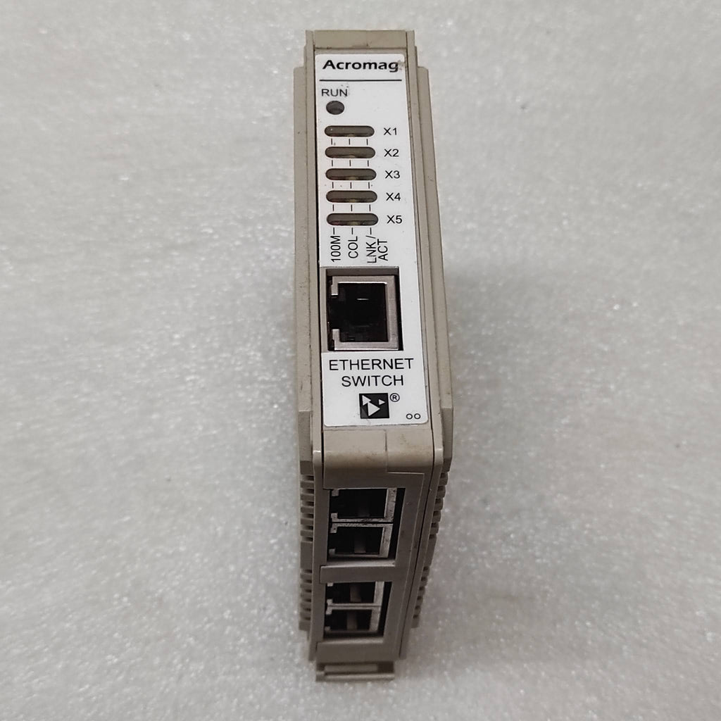 ACROMAG 900EN-S005 ETHERNET SWITCH 15-36VDC
