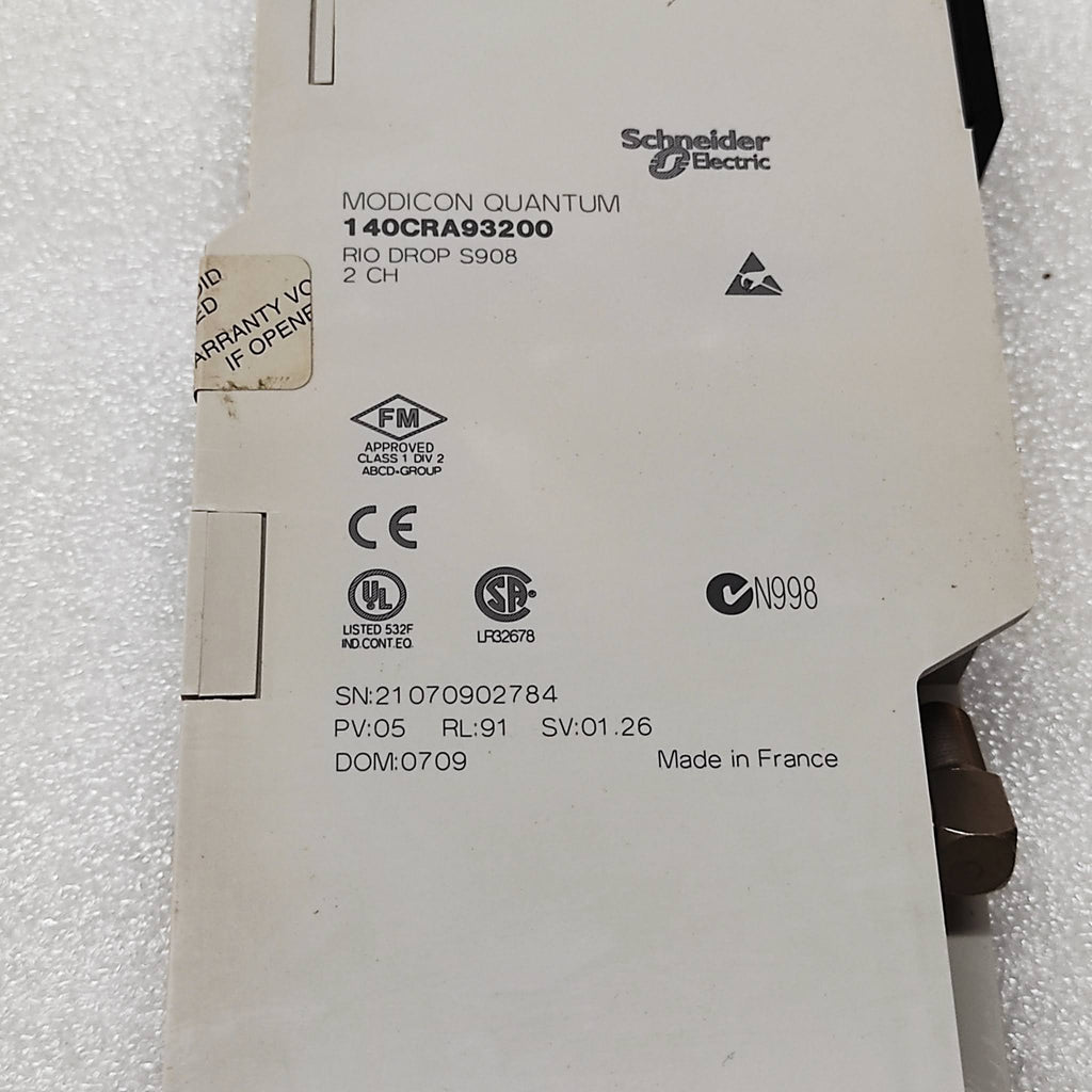 SE 140CRA93200 RIO DROP S908 2-CH MODULE