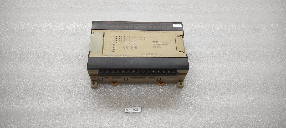 OMRON CPM1A-40CDR-D-V1 PROGRAMMABLE CONTROLLER
