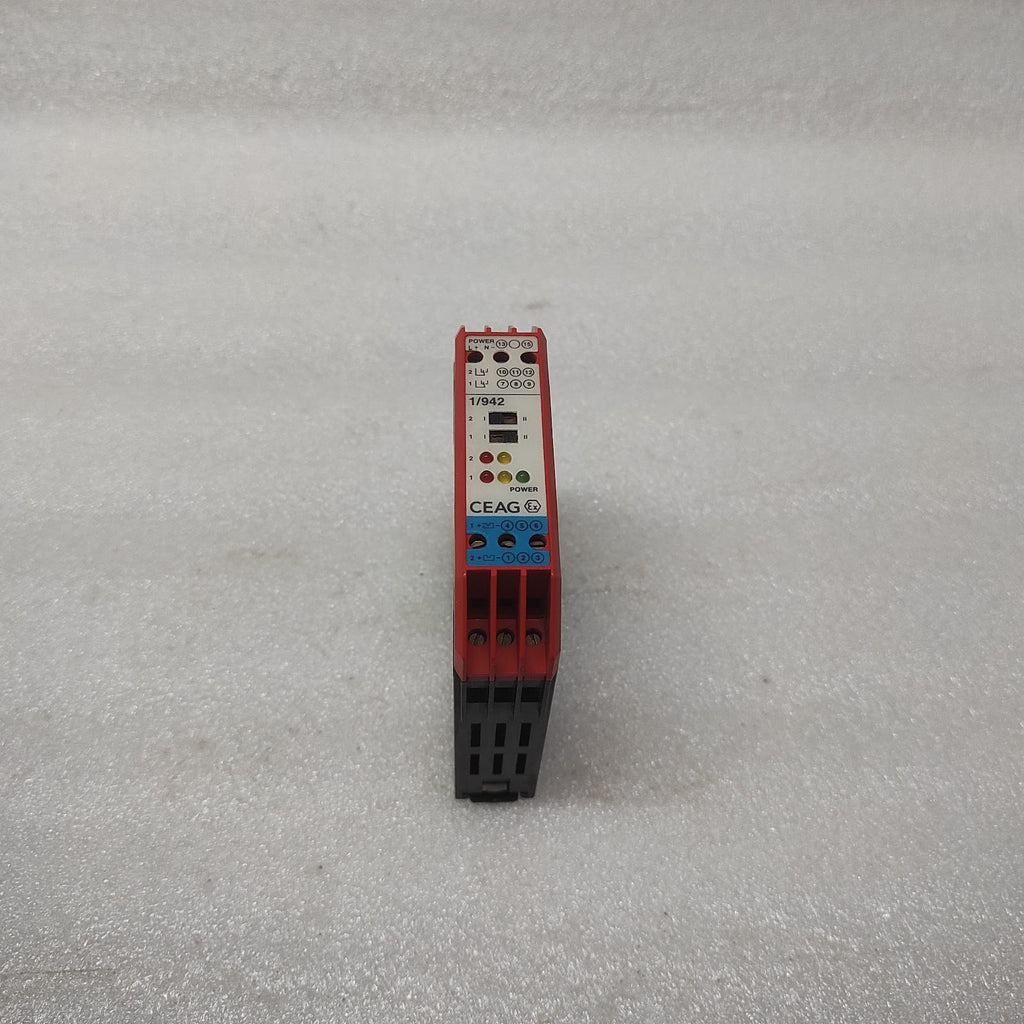 CEAG 1/942 SWITCH AMPLIFIER 3121B1002 230VAC