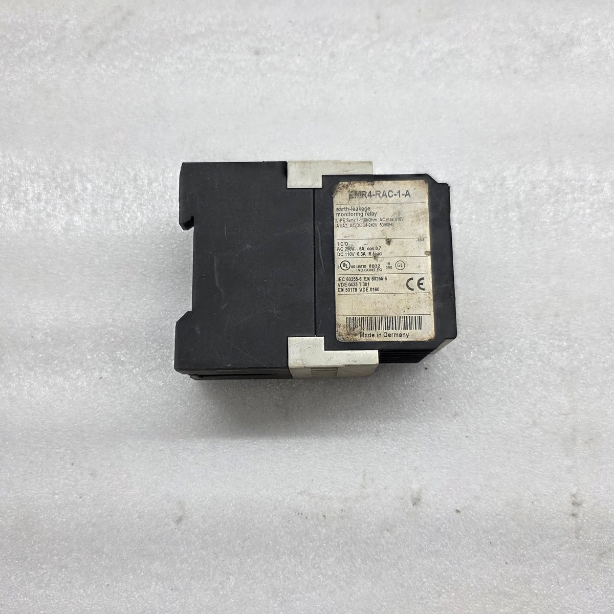 EATON EMR4-RAC-1-A EARTH LEAKAGE MONITORING RELAY 24-240V AC/DC