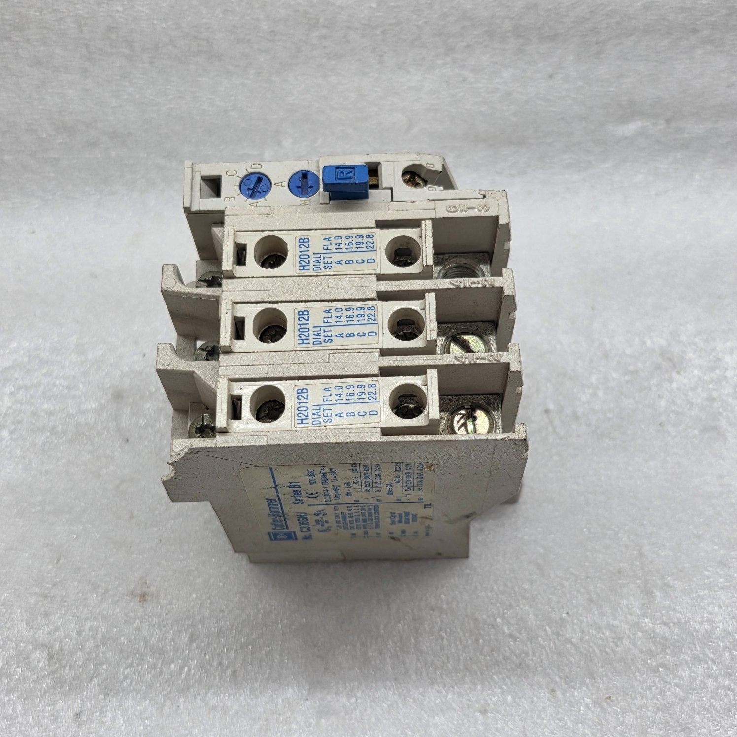 CUTLER HAMMER CAT C306GN3 OVERLOAD RELAY H2012B