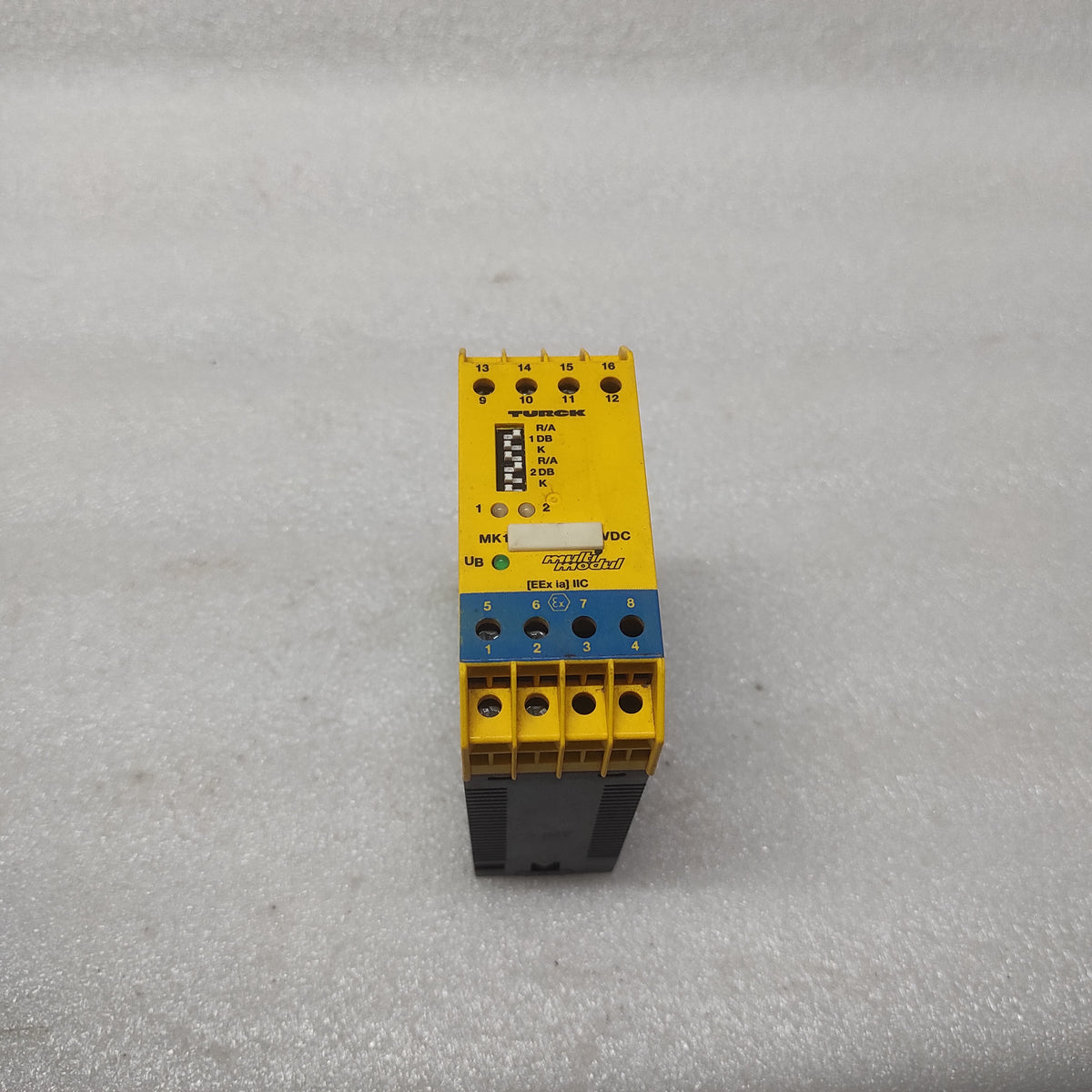 TURCK MK13-22EX0-R ISOLATING SWITCHING AMPLIFIER 24VDC NAMUR INTRINSICALLY SAFE