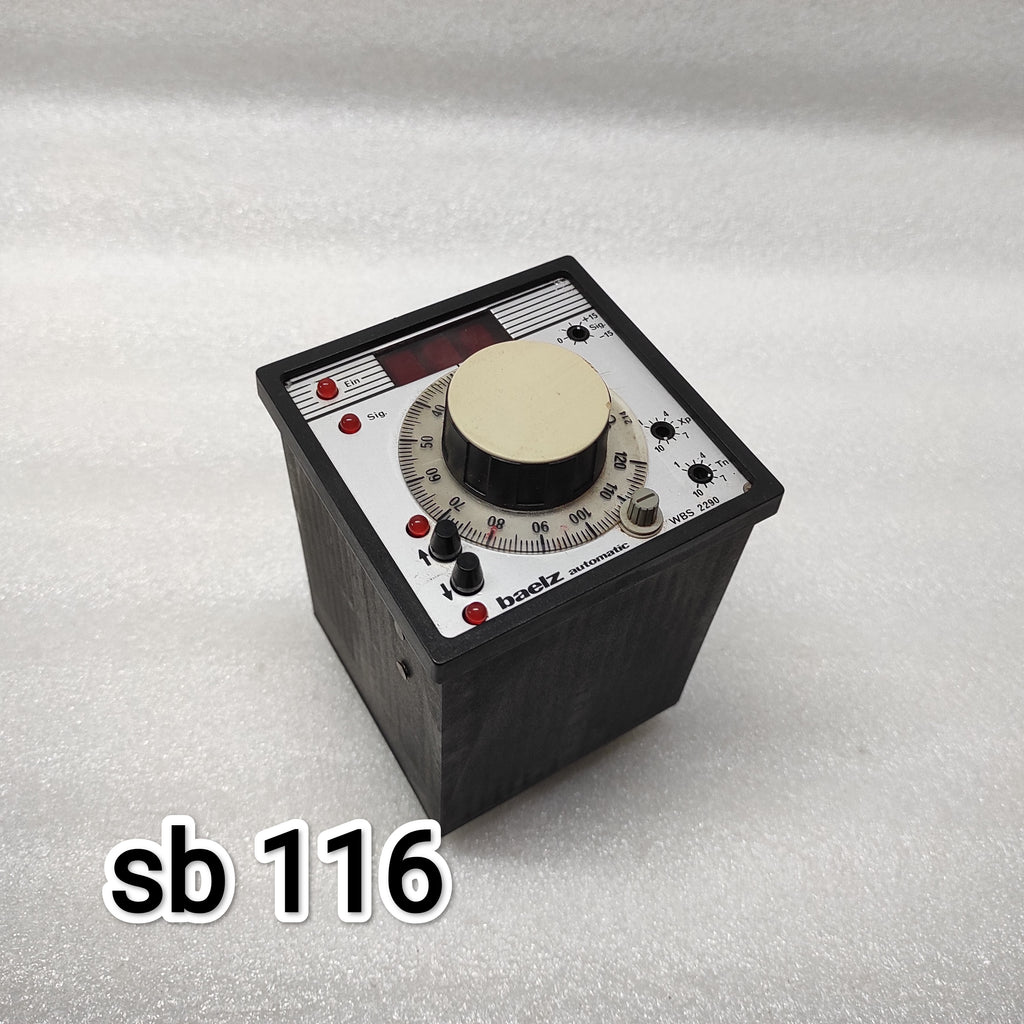 BAELZ AUTOMATIC WBS 2290 TEMPERATURE CONTROLLER BAELZ 2290-A-D-2.14 230V