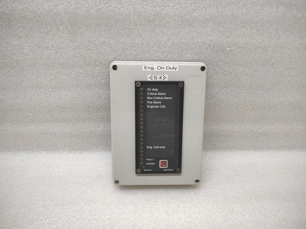 BOENING AHD 406-2 ALARM PANEL 24VDC