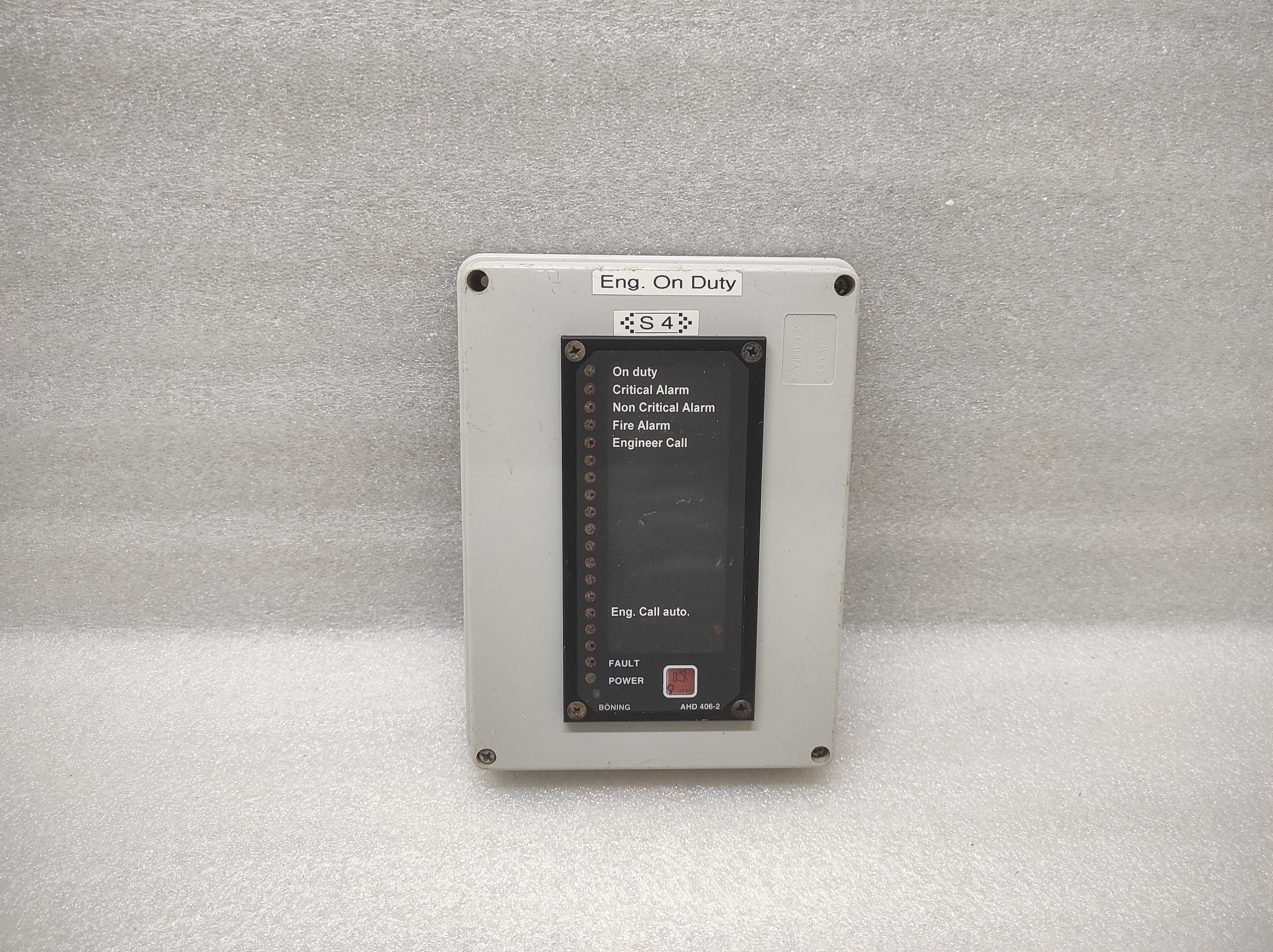 BOENING AHD 406-2 ALARM PANEL 24VDC