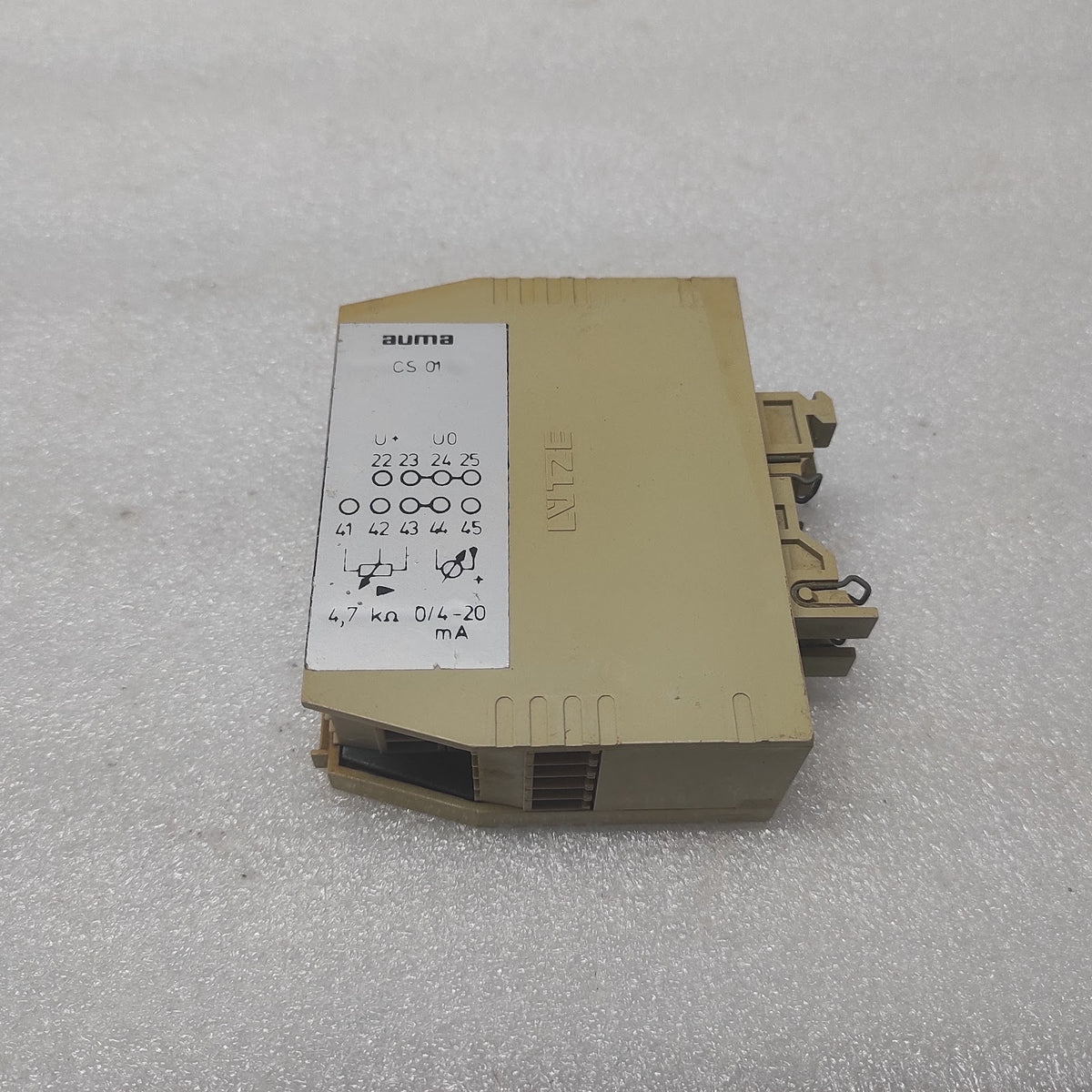 AUMA CS-01 POWER SUPPLY
