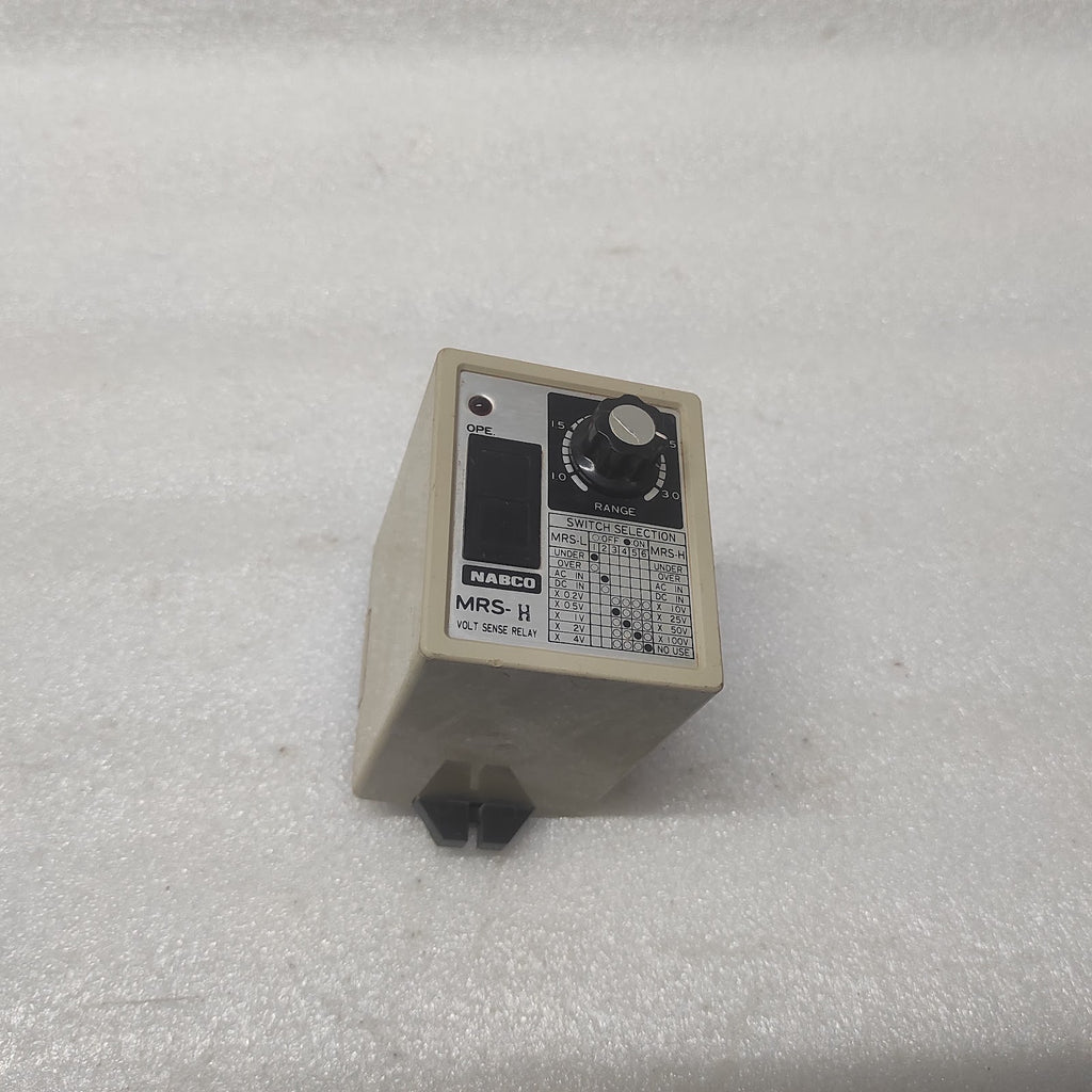 NABCO MRS-H VOLT SENSE RELAY NNIPPON AIR BRAKE 24VDC