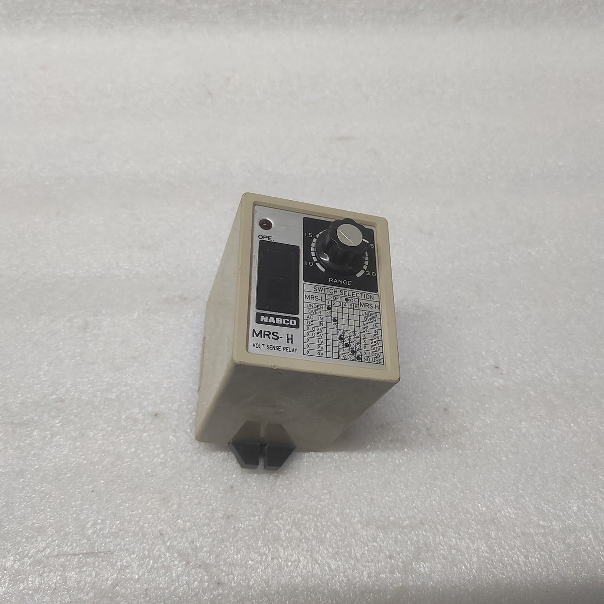 NABCO MRS-H VOLT SENSE RELAY NNIPPON AIR BRAKE 24VDC