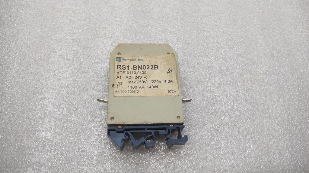 TELE RS1-BN022B INTERFACE MODULE 24VAC 57-800-7093-0