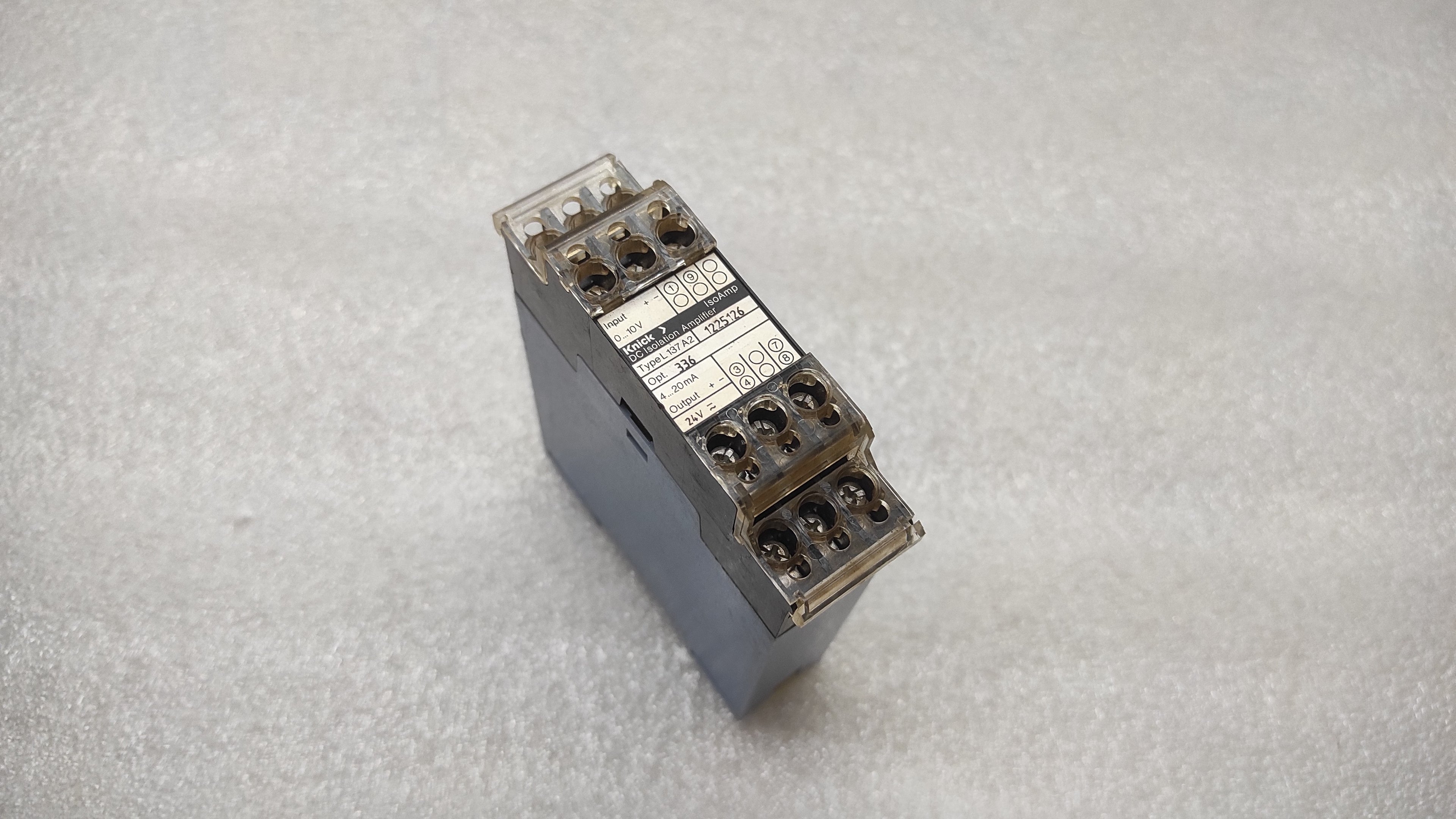 KNICK L137 A2 DC-ISOLATION AMPLIFIER