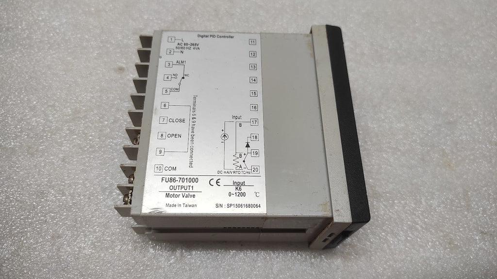 TAIE FU86-701000 PID TEMPERATURE CONTROLLER 85-265V