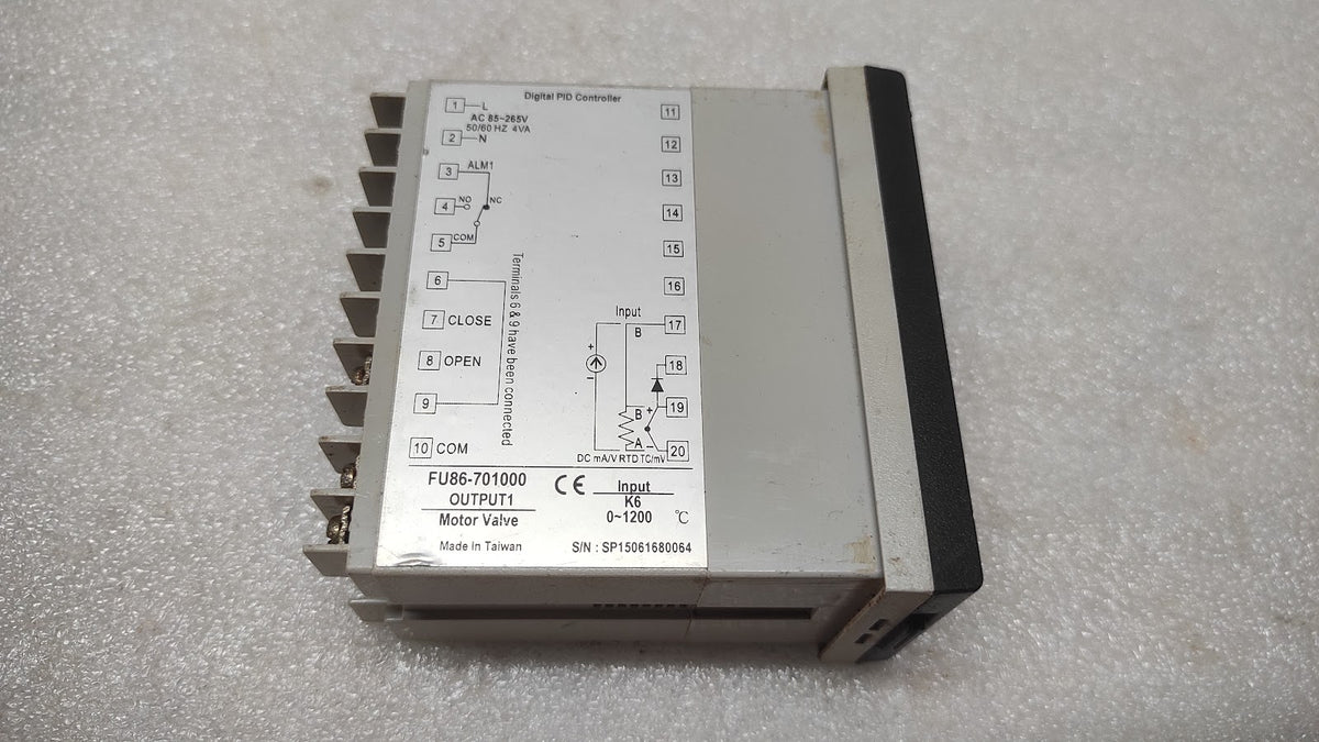 TAIE FU86-701000 PID TEMPERATURE CONTROLLER 85-265V