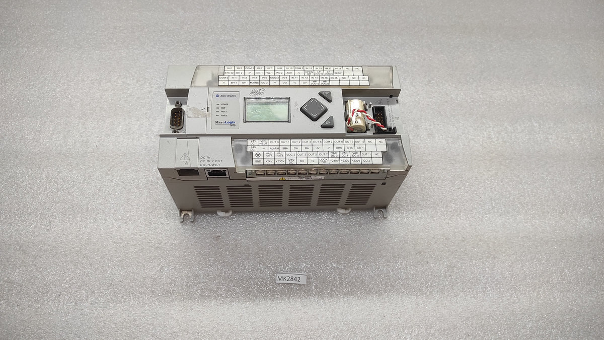 ALLEN BRADLEY CAT 1766-L32BXB MICROLOGIX 1400 32-POINT CONTROLLER 70595