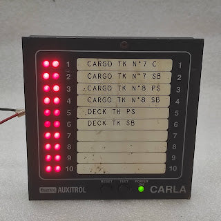 SELCO M1000-24-60B ALARM MONITOR CARLA ESTERLINE AUXITROL 24VDC