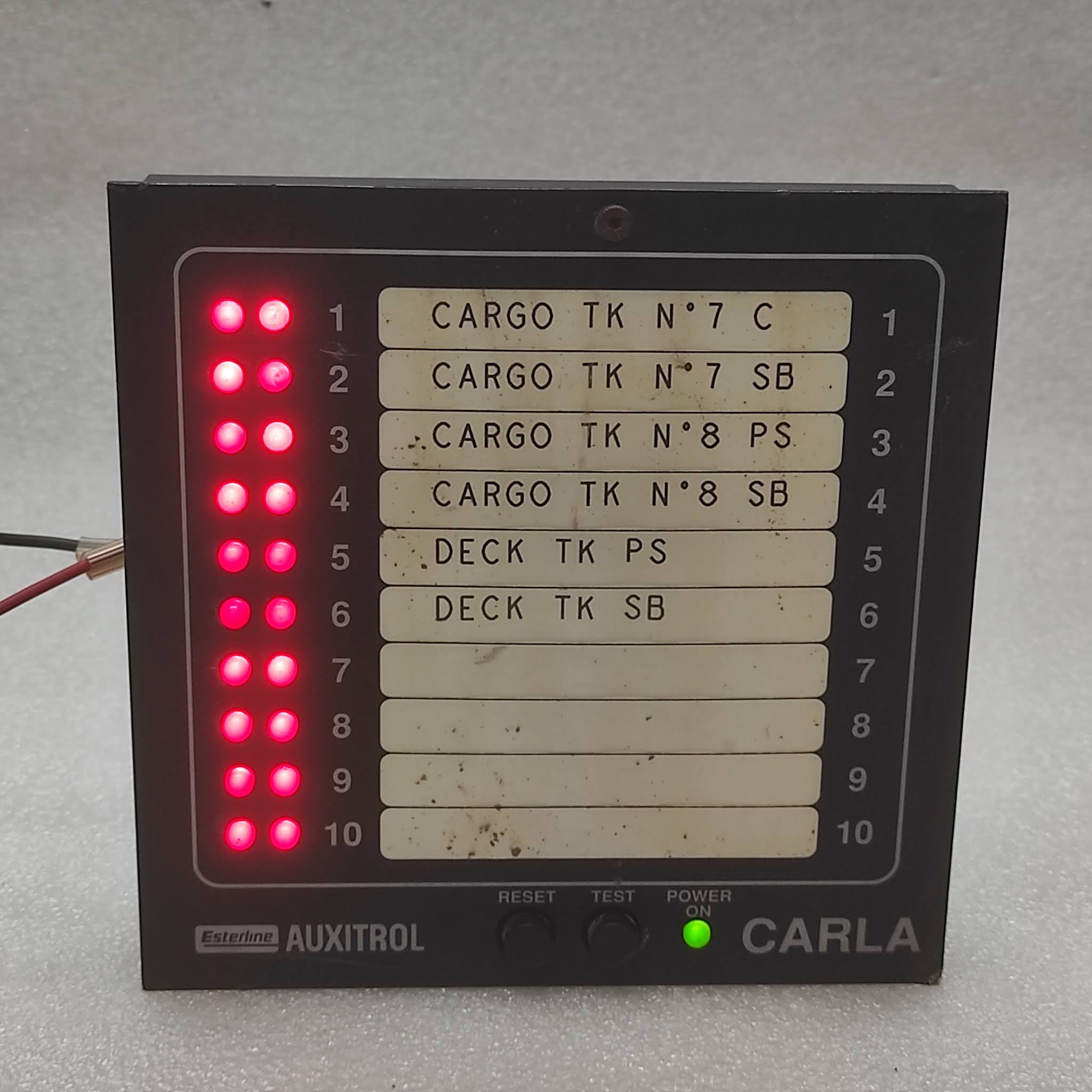 SELCO M1000-24-60B ALARM MONITOR CARLA ESTERLINE AUXITROL 24VDC