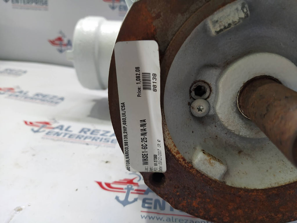 BALDOR CD-65406 ELECTRIC MOTOR 35W607T866G1 98139 2HP 460V