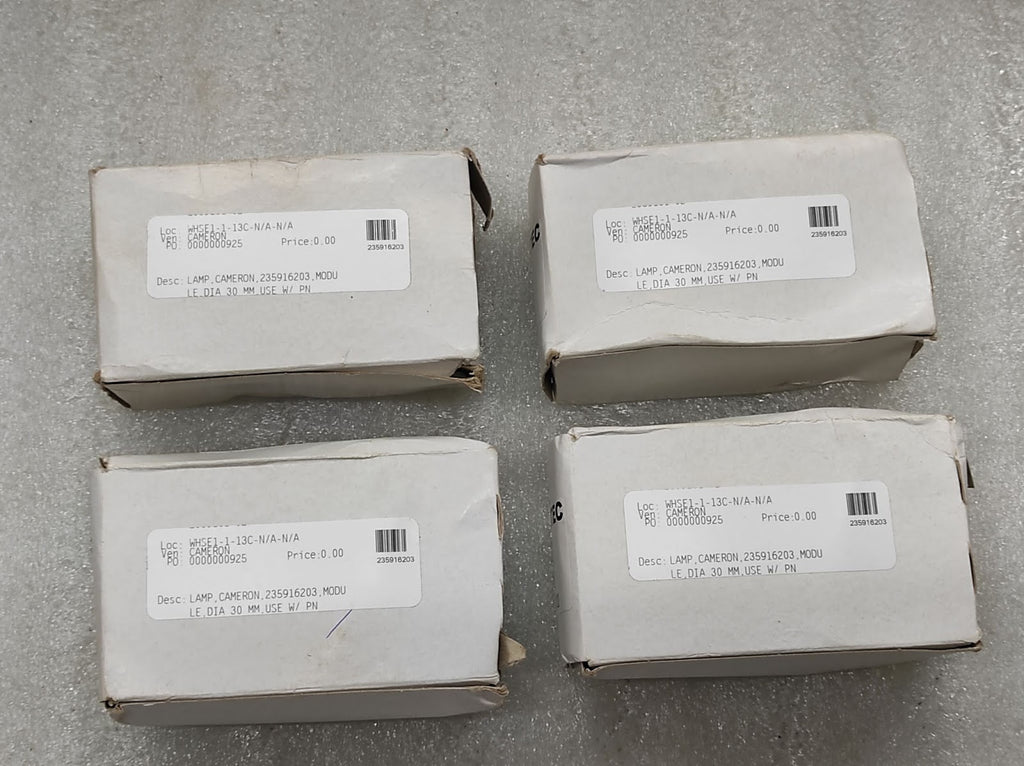 BARTEC TYP 07-3353-4120 LAMP MODULE PILOT LIGHT 235916203 CAMERON