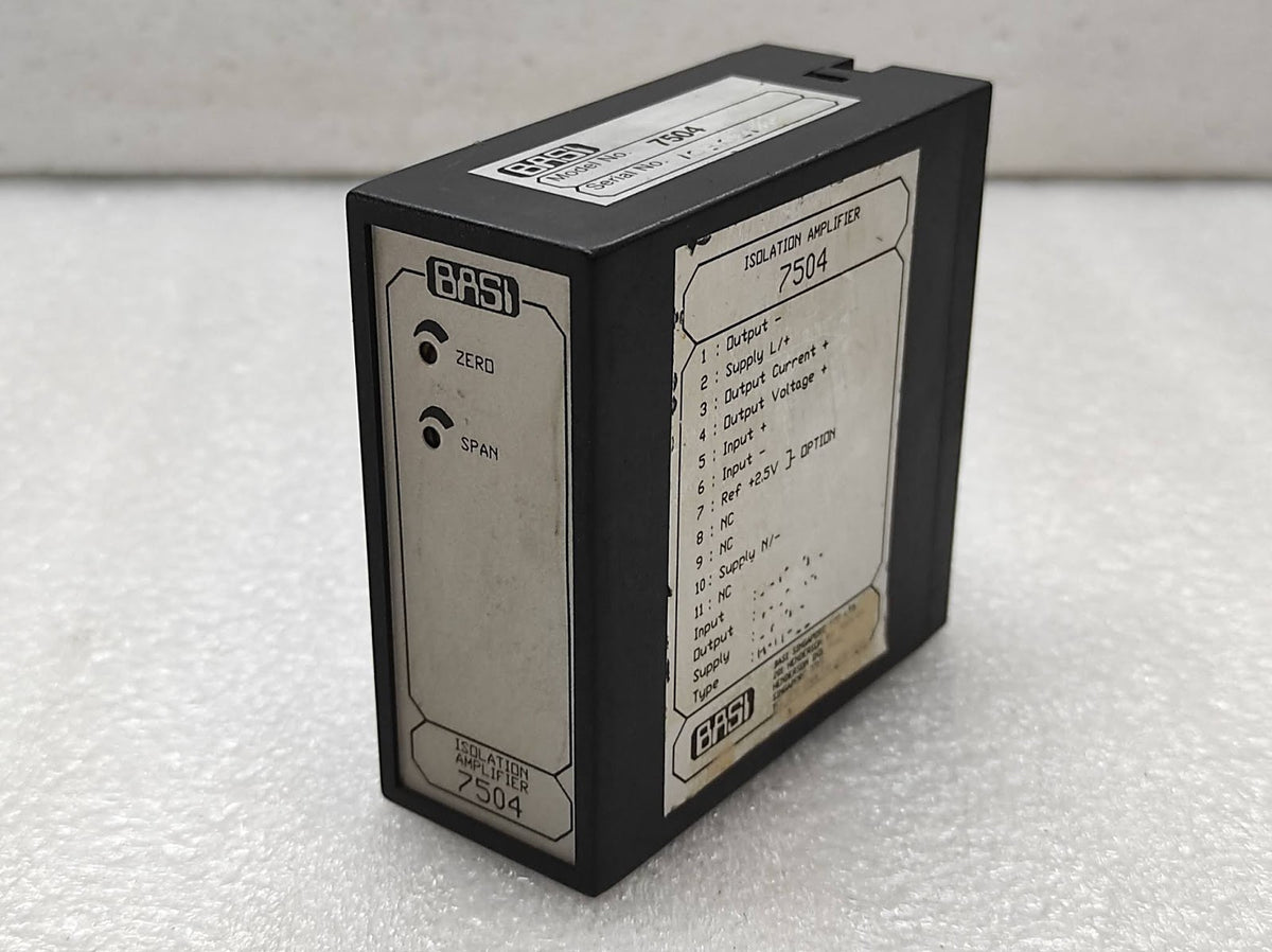 Basi 7504 Isolation Amplifier