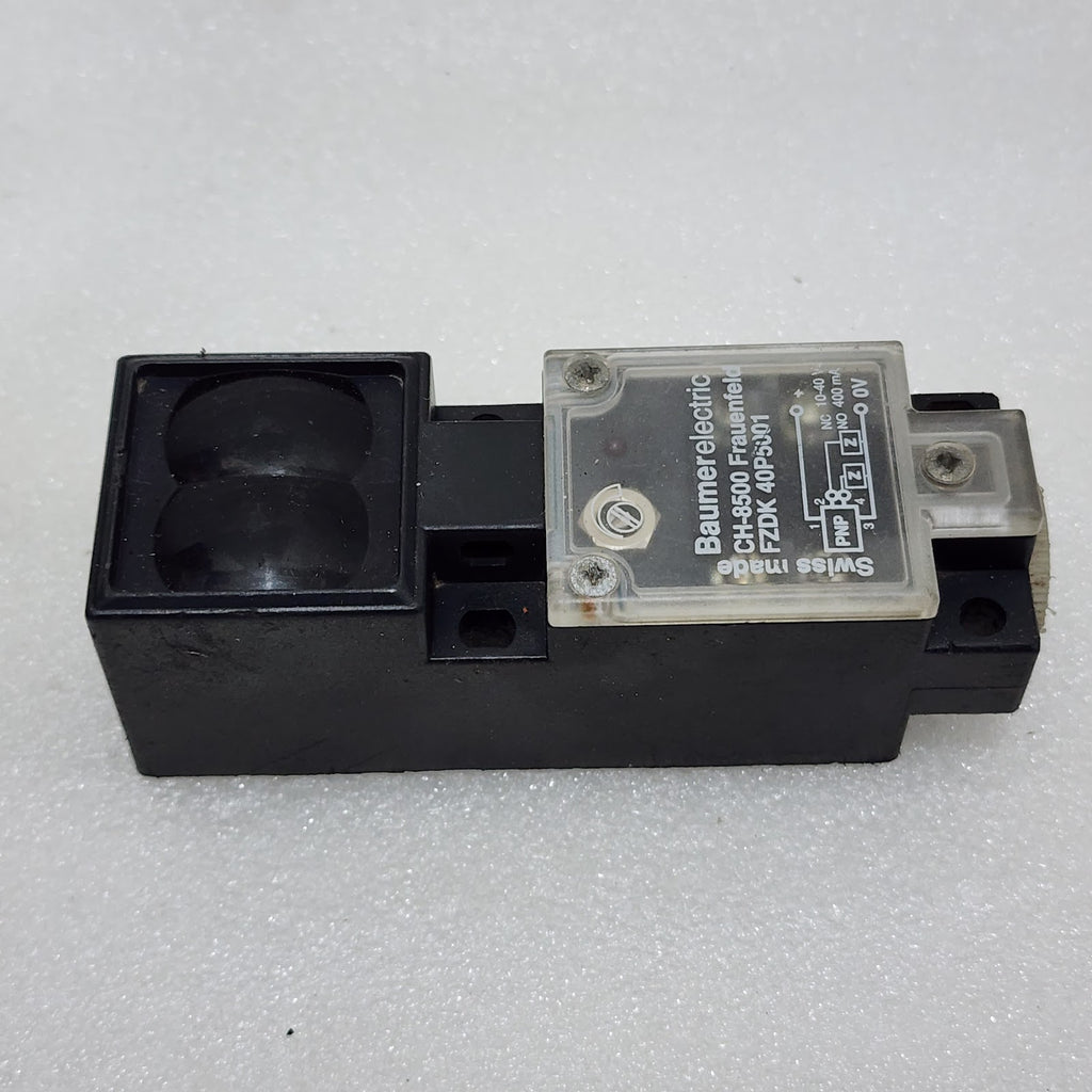 BAUMER ELECTRIC FZDK 40P5001 PHOTOELECTRIC SENSOR