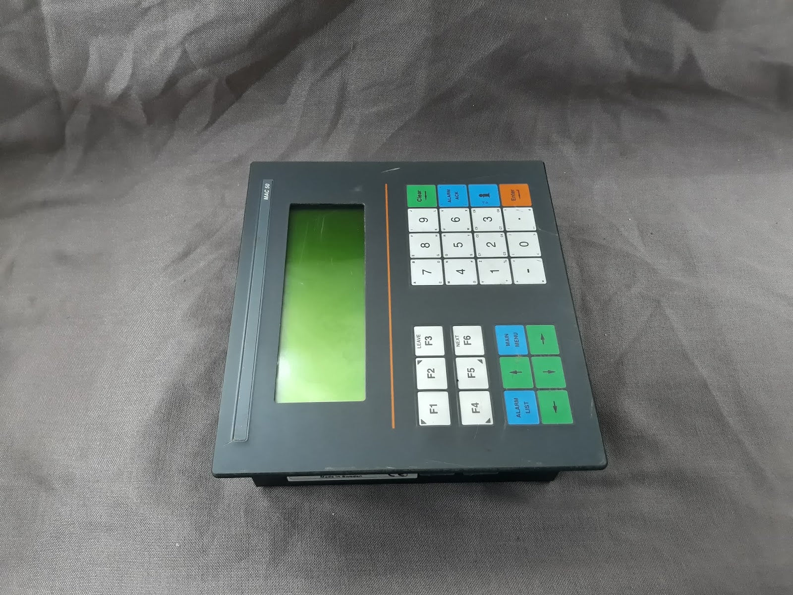 Beijer Electronics MAC 50/ML Operator Panel 00920A 24VDC