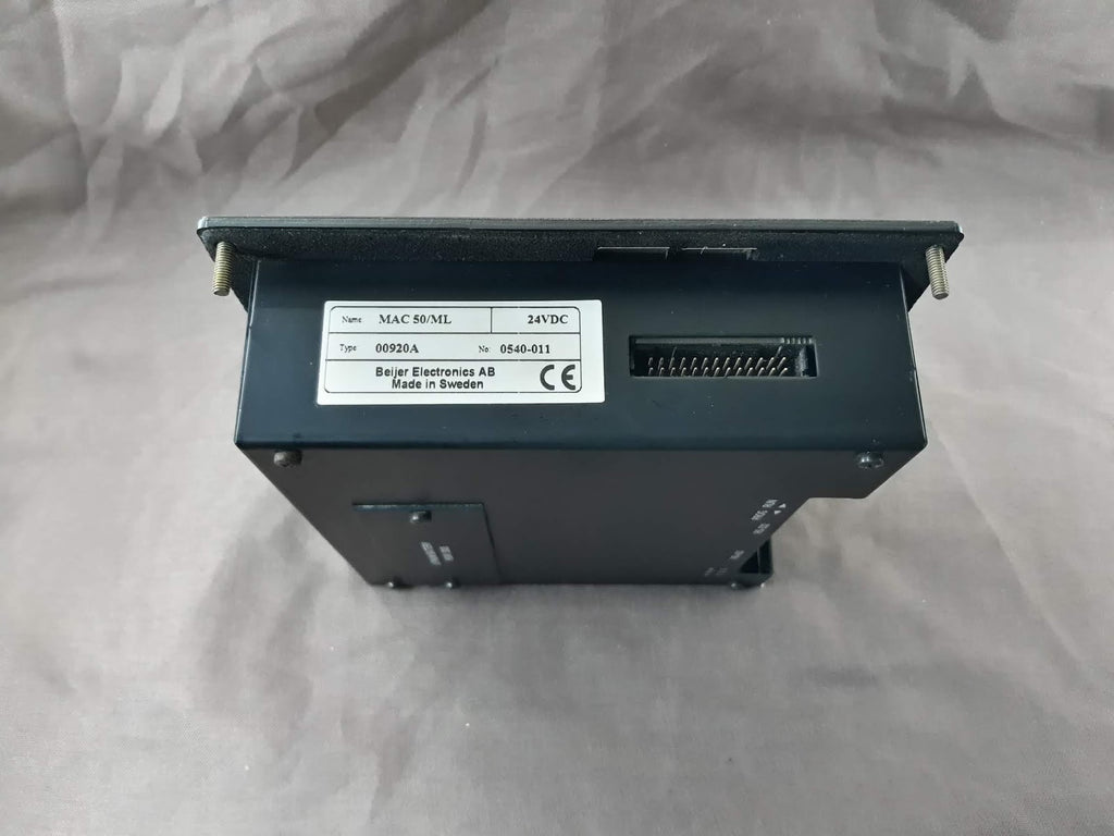 Beijer Electronics MAC 50/ML Operator Panel 00920A 24VDC