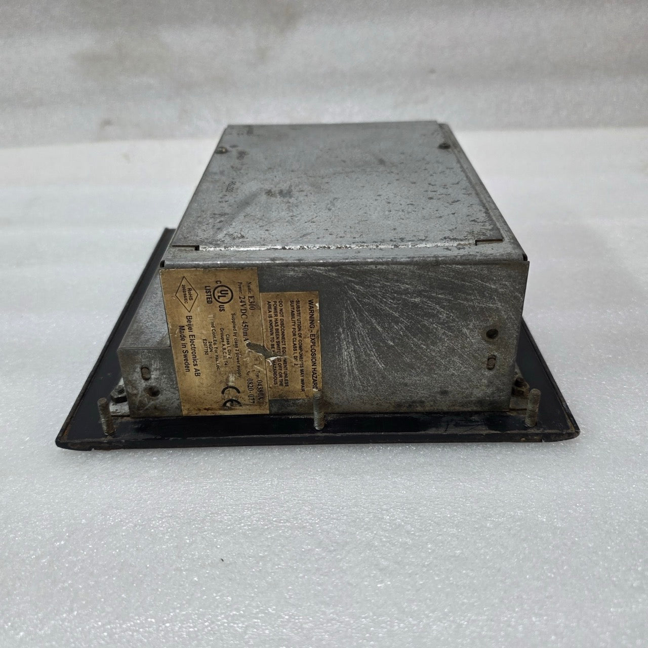 BEIJER ELECTRONICS E300 HMI PANEL – 24VDC INDUSTRIAL DISPLAY 04380A