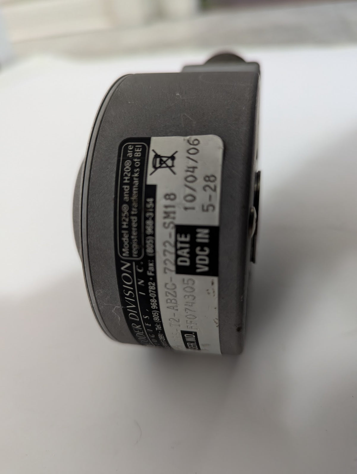 BEI 924-01070-430 XHS35F-50-R2-SS-4096-T2-ABZC-7272-SM18