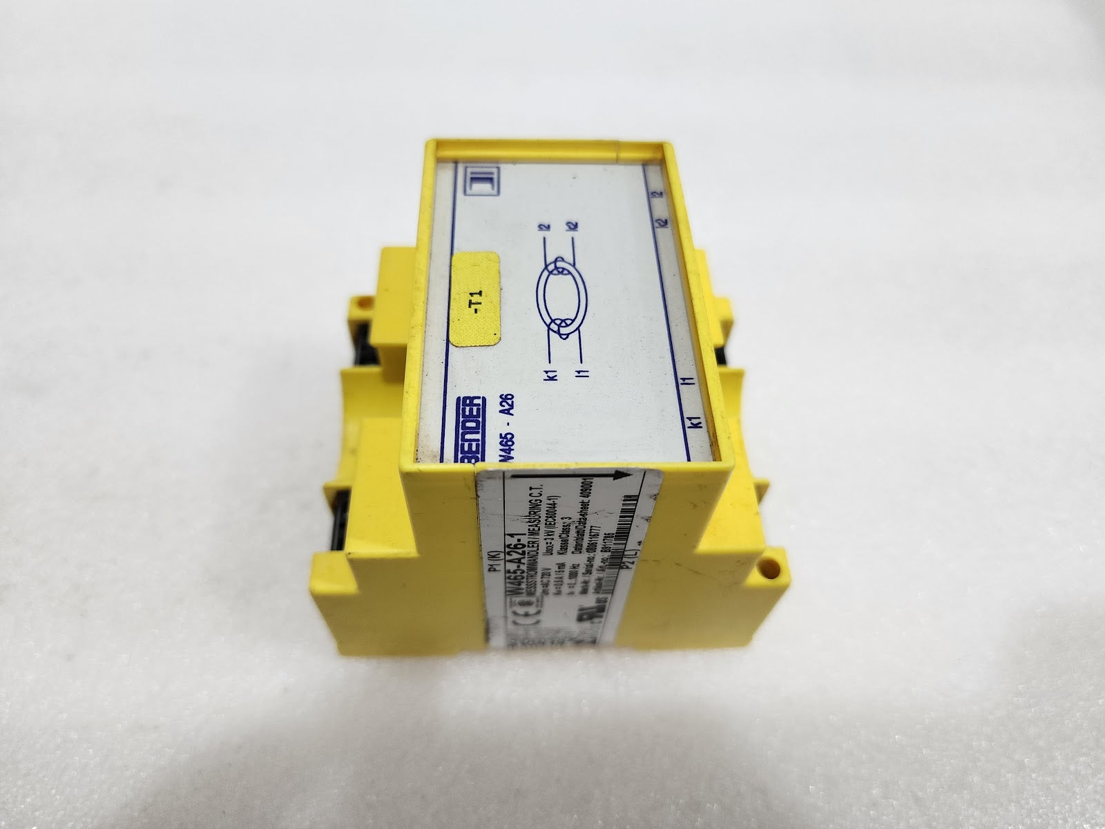 BENDER W465-A26-1 MEASURING C.T. B911785