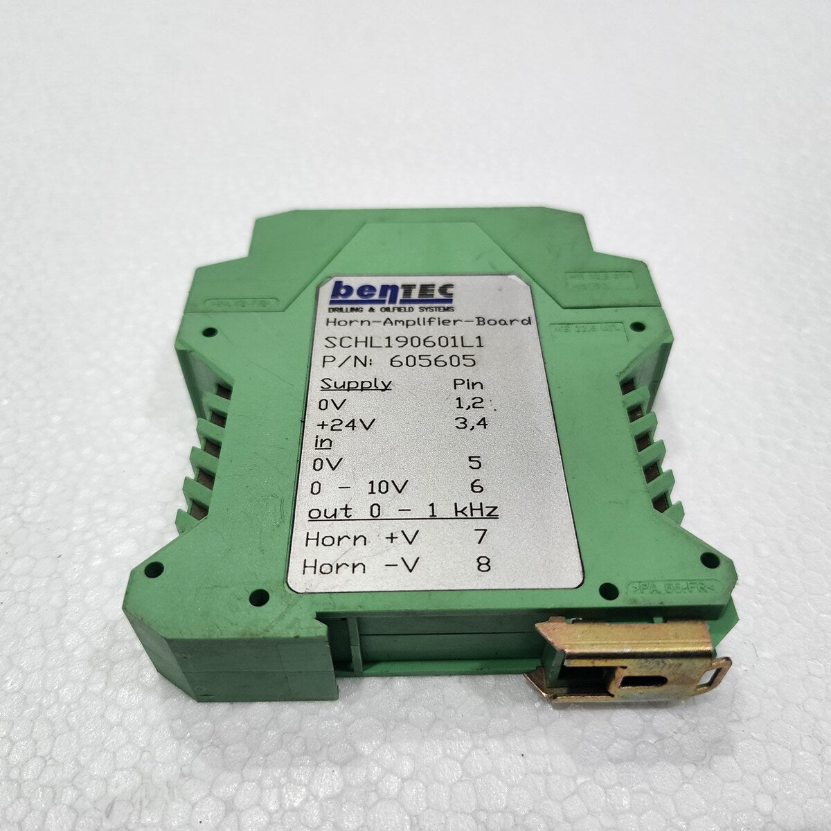 BENTEC SCHL190601L1 HORN AMPLIFIER BOARD 605605 24V