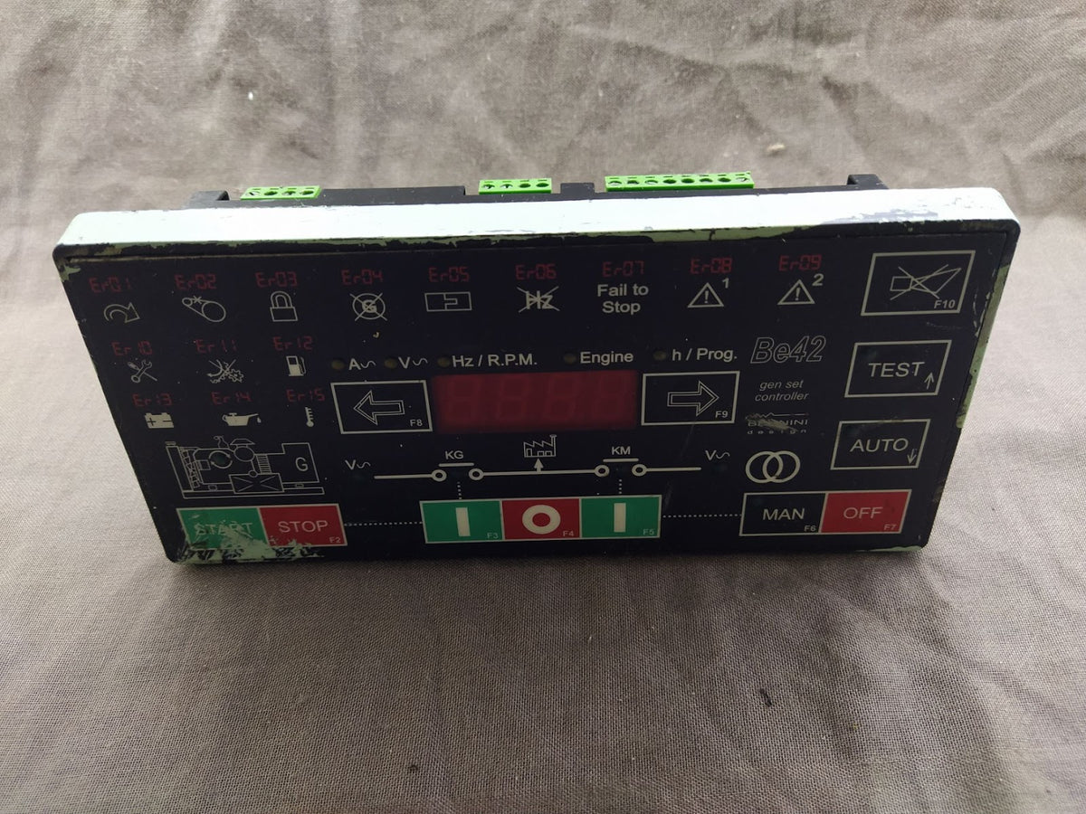Bernini BE42 Genset Controller Generator Control Panel