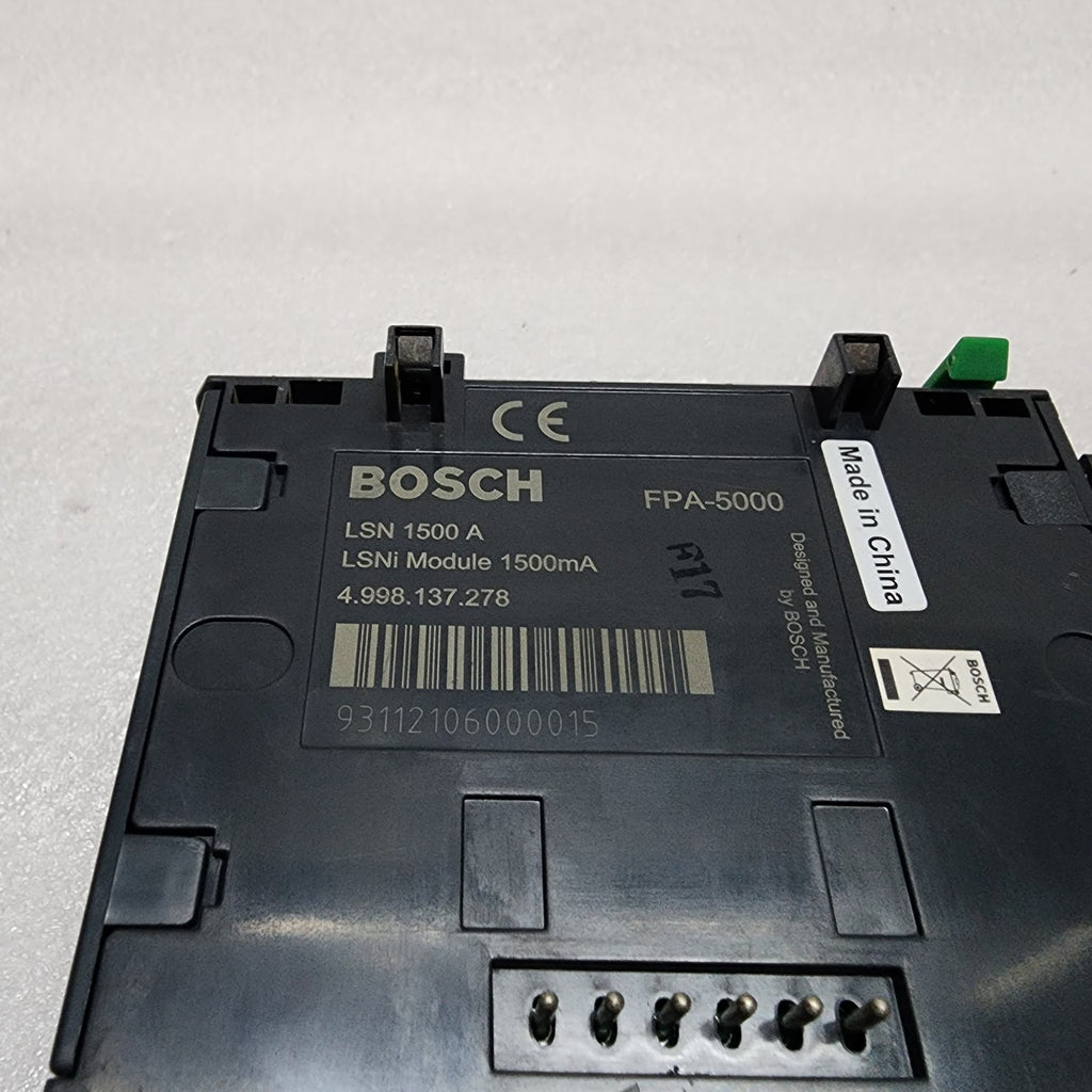 BOSCH LSN 1500A LSNI MODULE 1500mA 4998137278 FPA-5000