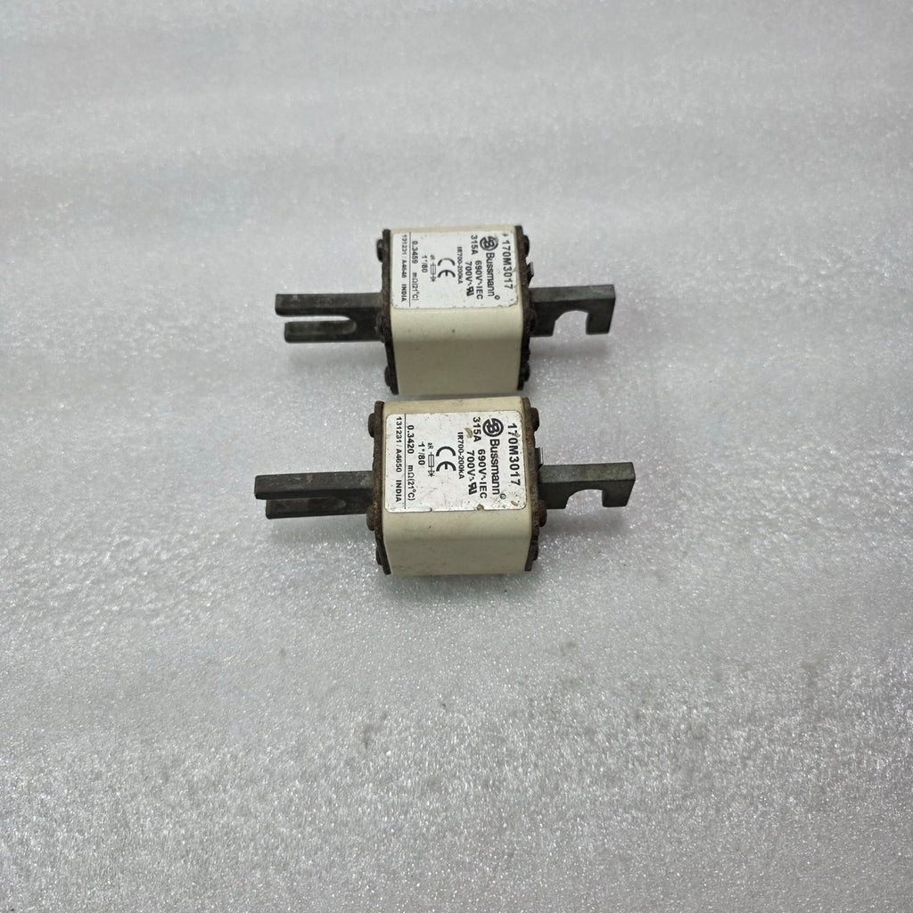 BUSSMANN 170M3017 HIGH SPEED FUSE LINK 315A 690V/700V aR IR700-200kA