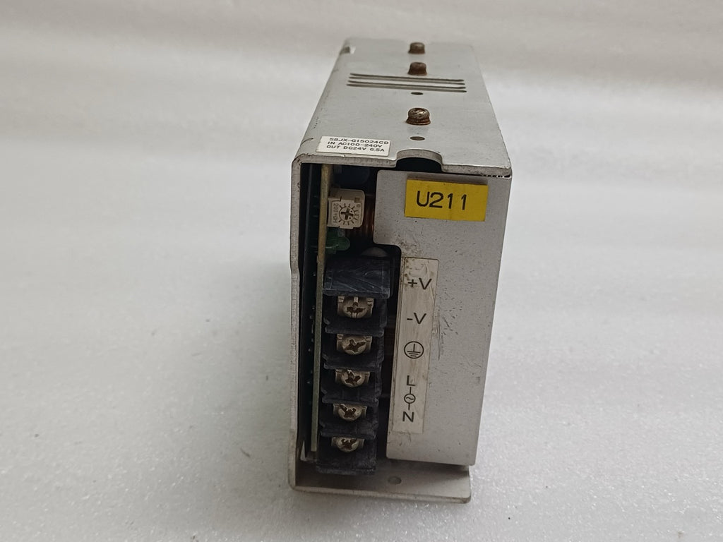 OMRON S8JX-G15024CD INDUSTRIAL SWITCHING POWER SUPPLY 24VDC 6.5A