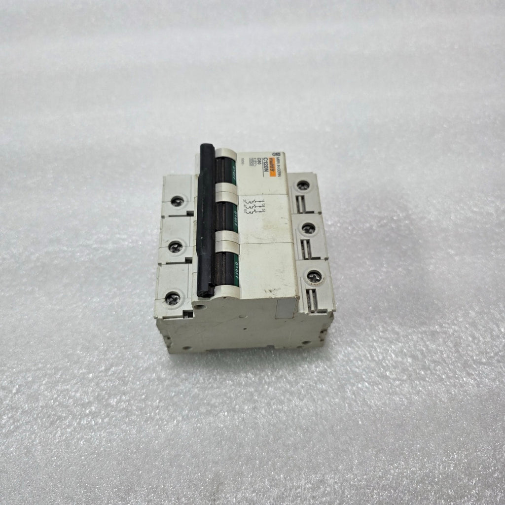 MERLIN GERIN | C120N C80 | MCB MINIATURE CIRCUIT BREAKER | 3-POLE | 415V | 80A C