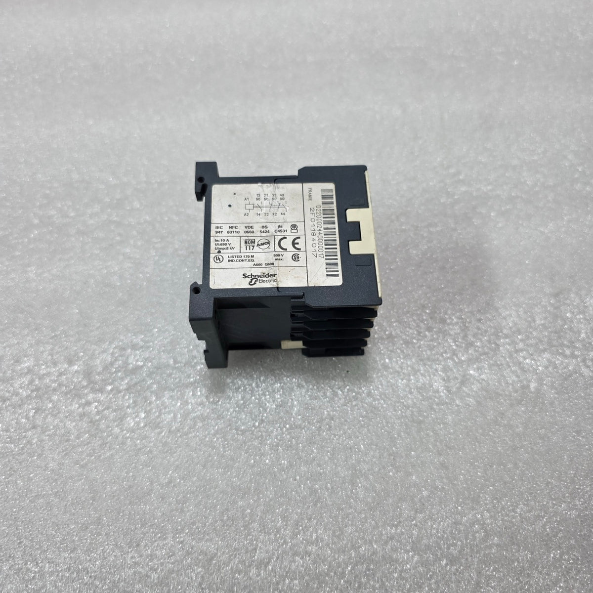 TELEMECANIQUE CA3KN22BD CONTROL RELAY 24VDC 2NO+2NC 10A 690V SQUARE D