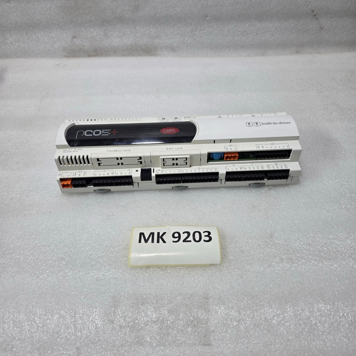 CAREL PCO5+ PLC CONTROLLER P+500B0AB20M0 | REV. 2.221 | BUILT-IN DRIVER HVAC AUT