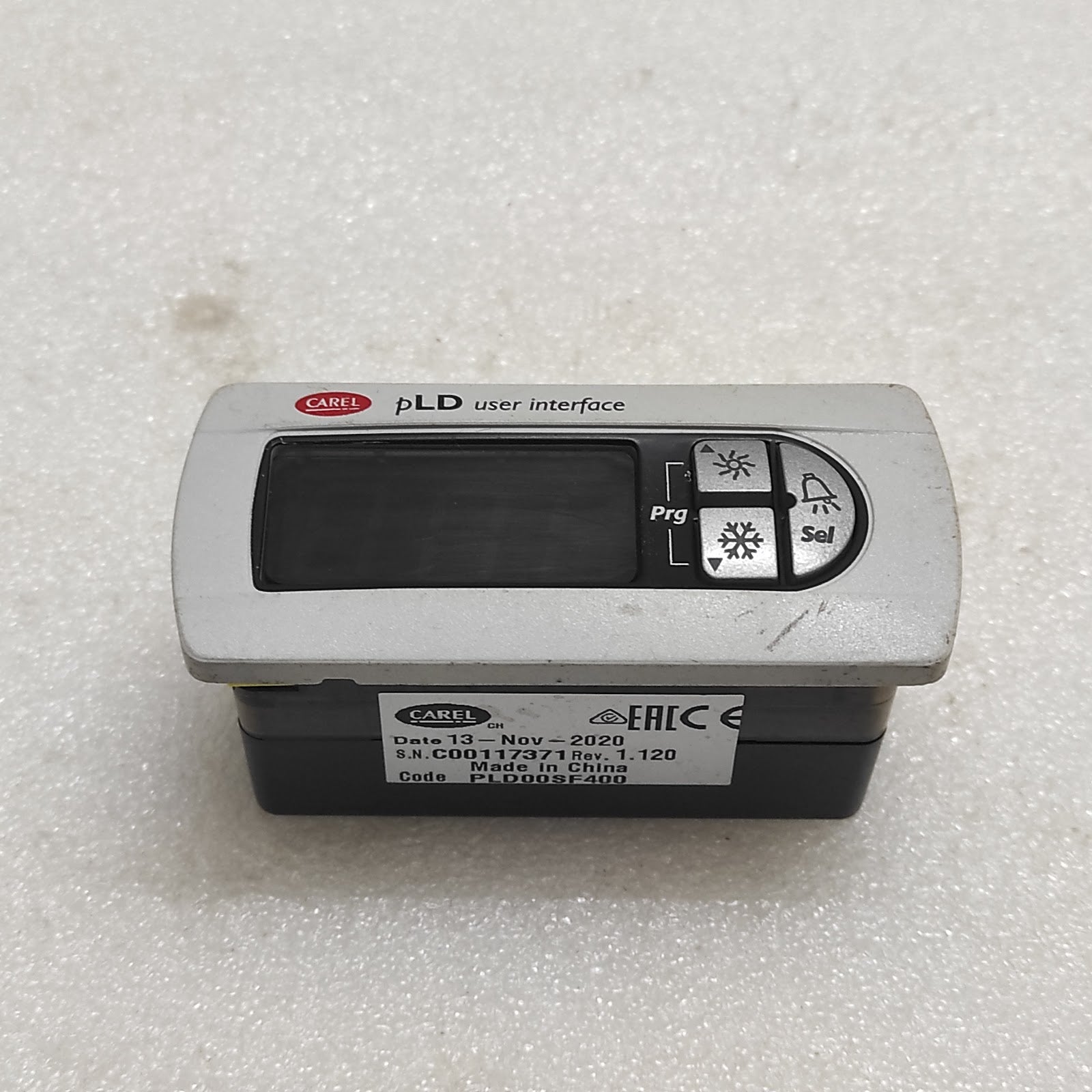 CAREL PLD00SF400 OPERATOR CONTROLLER