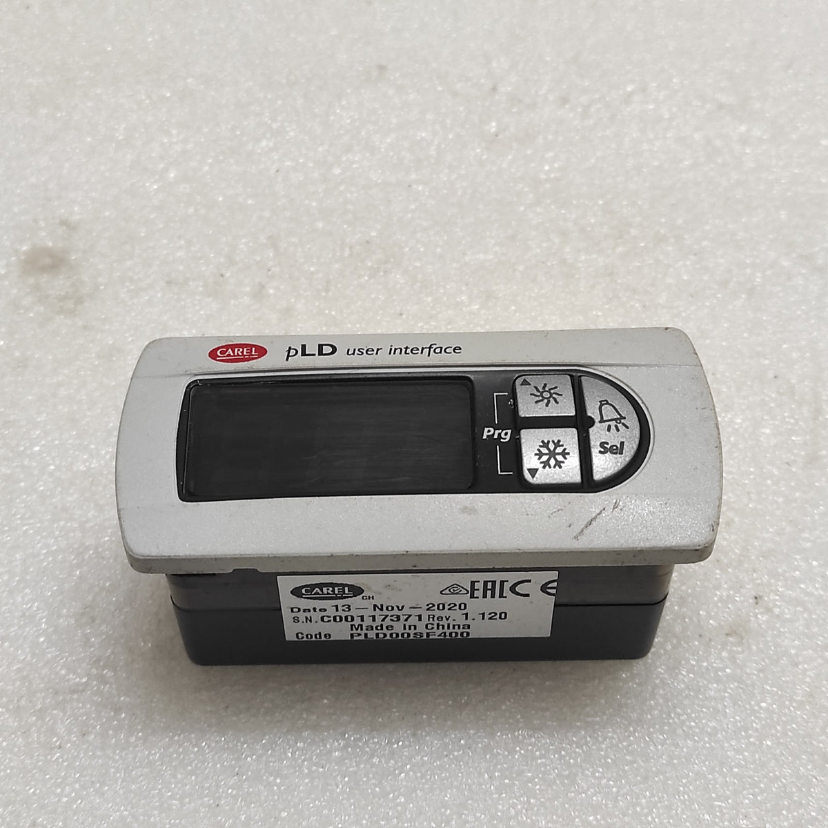 CAREL PLD00SF400 OPERATOR CONTROLLER