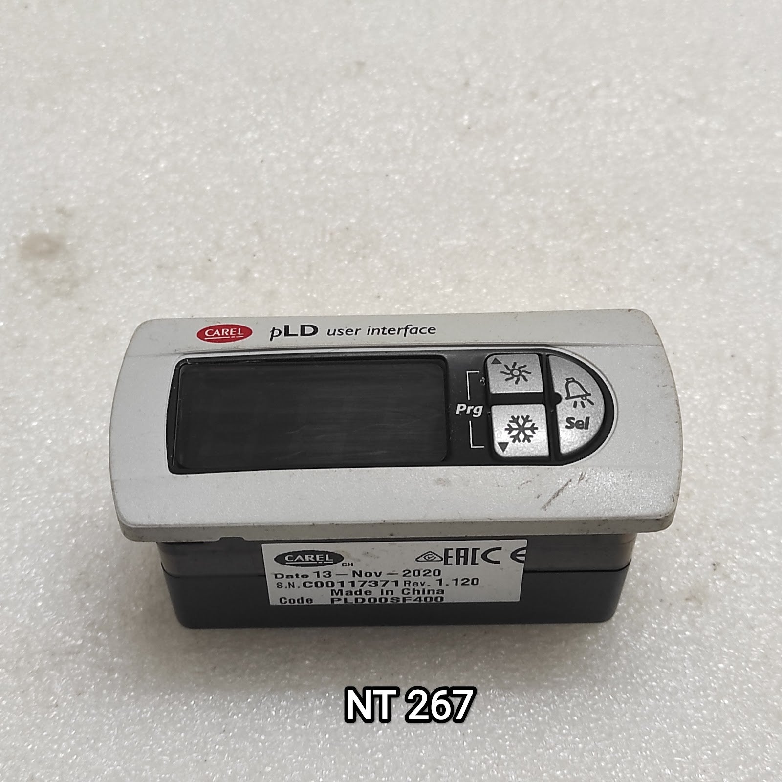 CAREL PLD00SF400 OPERATOR CONTROLLER