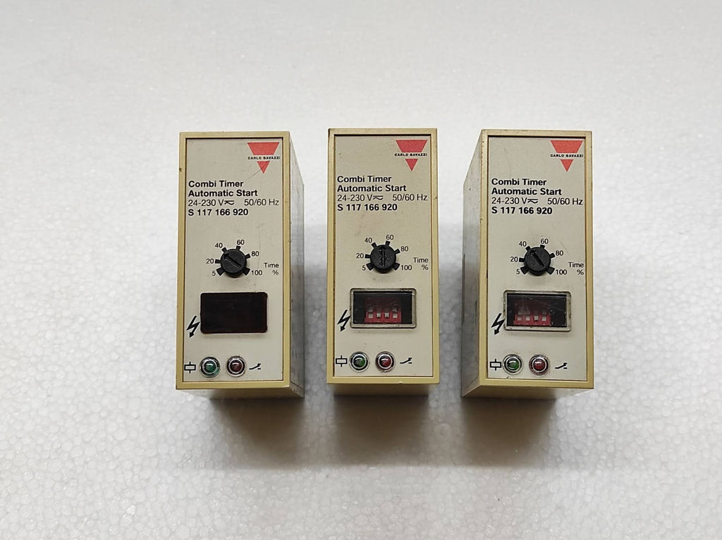 Carlo Gavazzi S 117 166 920 Combi Timer Automatic Start 24-230V AC/DC S117166920