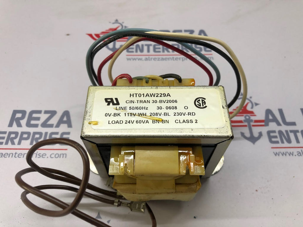 CARRIER HT01AW229A /HT01AW229 TRANSFORMER 24V AC