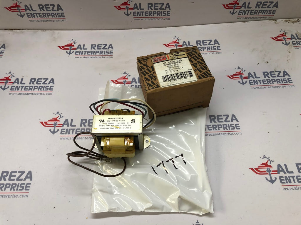 CARRIER HT01AW229A /HT01AW229 TRANSFORMER 24V AC